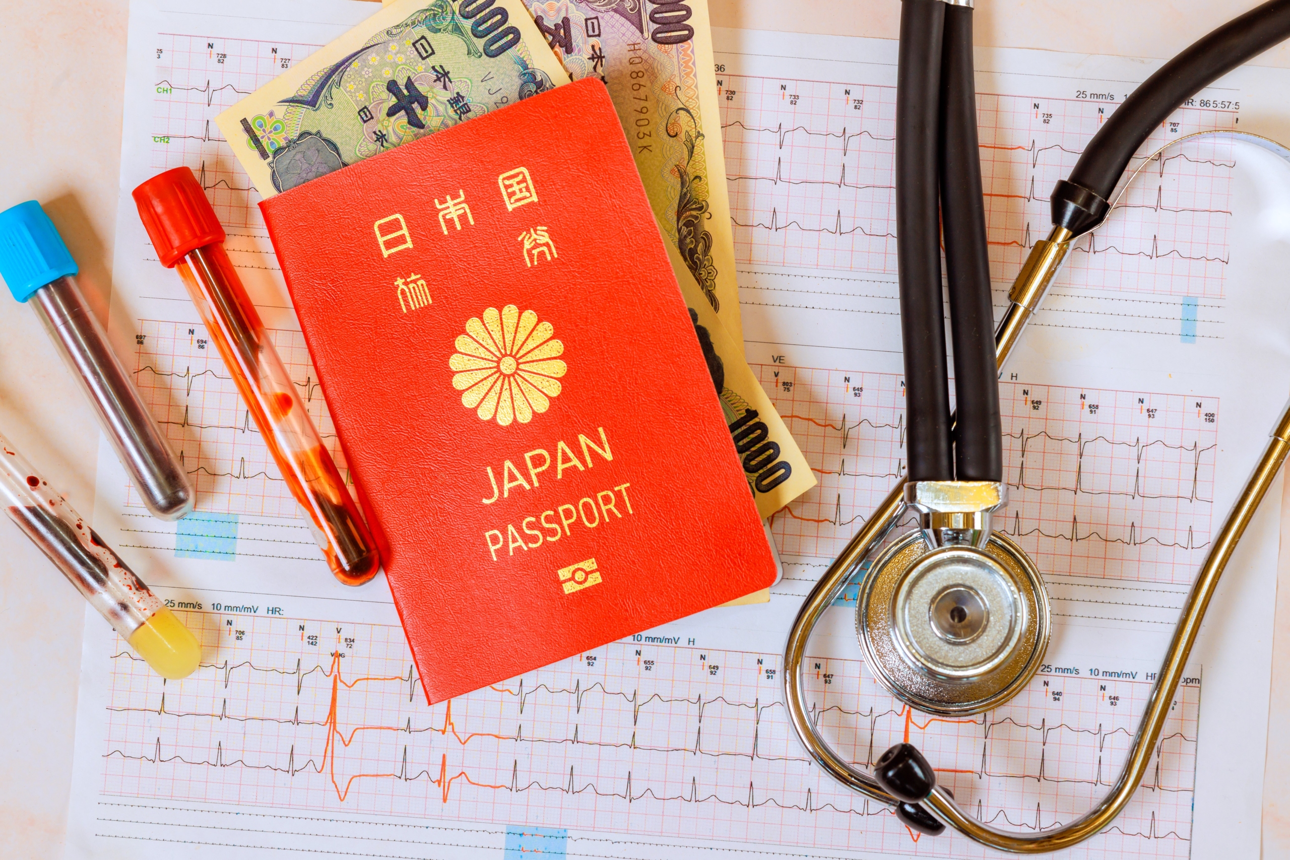 Medicine healthcare in Japan are extremely expensive is stethoscope an heart electrocardiogram